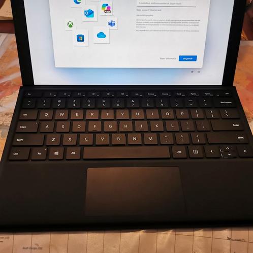 Windows Surface Pro 7 256 Gb SSD en 8 Gb RAM, Computers en Software, Windows Laptops, Zo goed als nieuw, 12 inch, SSD, Minder dan 2 Ghz