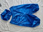 Nieuw blauw velours pieten broek en muts, Ophalen of Verzenden, Nieuw