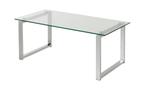 Bijzettafel Salontafel Glastafel Tafel 100 x 50 cm, Huis en Inrichting, Tafels | Bijzettafels, Ophalen, Minder dan 45 cm, Nieuw