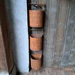 1x Metalen schoepenrad waterrad hanger plantenbak *Etage3*, Gebruikt, ., Ophalen of Verzenden, .