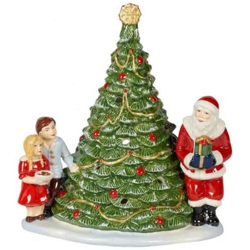 Villeroy & Boch Christmas Toys windlicht Santa bij boom 23cm, Diversen, Kerst, Nieuw, Ophalen of Verzenden