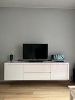 Tv meubel - hangend, Ophalen, 150 tot 200 cm, Zo goed als nieuw, Minder dan 100 cm