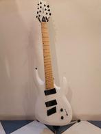 Harley benton R 457 MN WH multiscale 7 snaren zgan, Muziek en Instrumenten, Snaarinstrumenten | Gitaren | Elektrisch, Ophalen