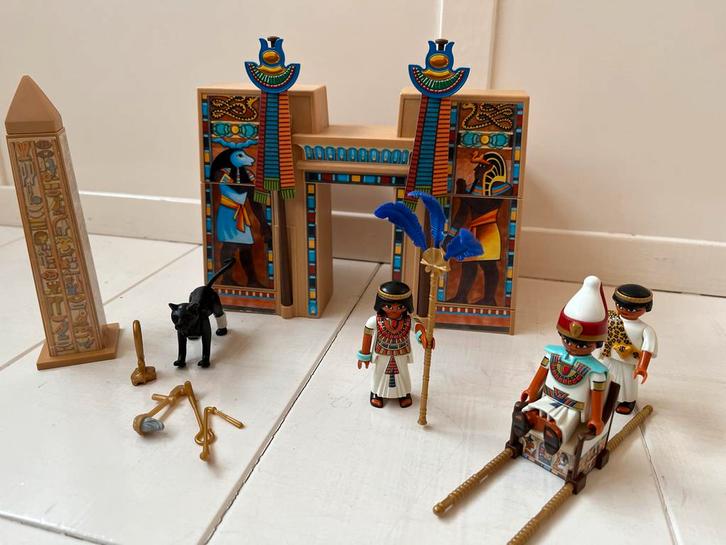 Playmobil 4243 Tempel van de Farao, Kinderen en Baby's, Speelgoed | Playmobil, Zo goed als nieuw, Complete set, Ophalen of Verzenden