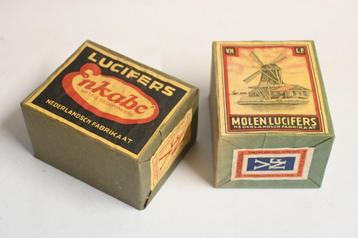 lucifer verpakking Enkabe en molen nederlandsch fabrikaat beschikbaar voor biedingen