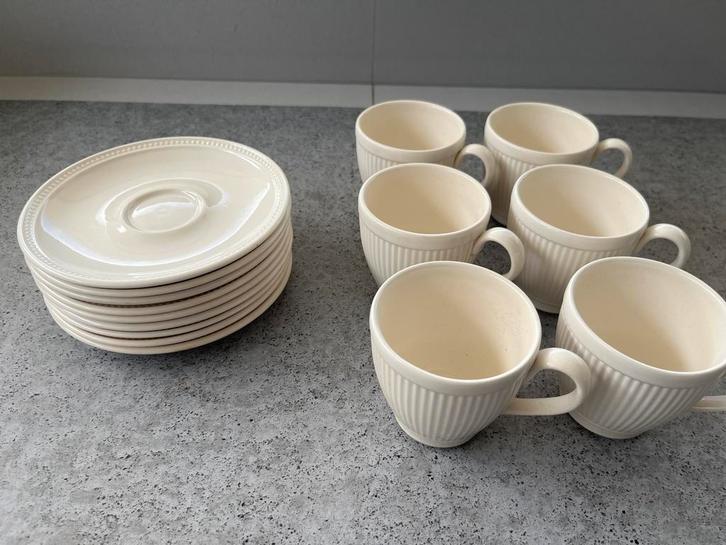Wedgwood Windsor kop en schotels - zgan, Huis en Inrichting, Keuken | Servies, Zo goed als nieuw, Kop(pen) en/of Schotel(s), Wedgwood