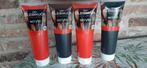 4x 250ml acryl verf, Doe-het-zelf en Verbouw, Verf, Beits en Lak, Ophalen, Nieuw, Wit
