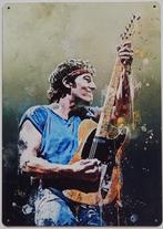 Bruce Springsteen getekend reclamebord van metaal wandbord