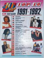 40 Jaar top 40 1991-1992 CD + DVD, Alle leeftijden, Ophalen of Verzenden, Zo goed als nieuw, Muziek en Concerten