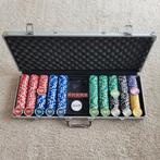 Luxe pokerset! Inclusief Las Vegas poker fiches! Uniek!, Hobby en Vrije tijd, Gezelschapsspellen | Kaartspellen, Een of twee spelers