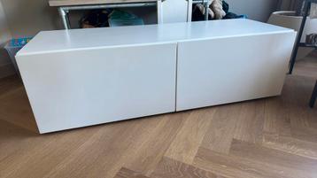 Mooie lage tv kast - Presotto kleur bianco