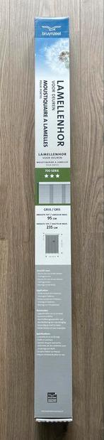 Bruynzeel S700 lammellenhor deur/gordijn 235/95, Ophalen, 200 cm of meer, Zwart, Nieuw