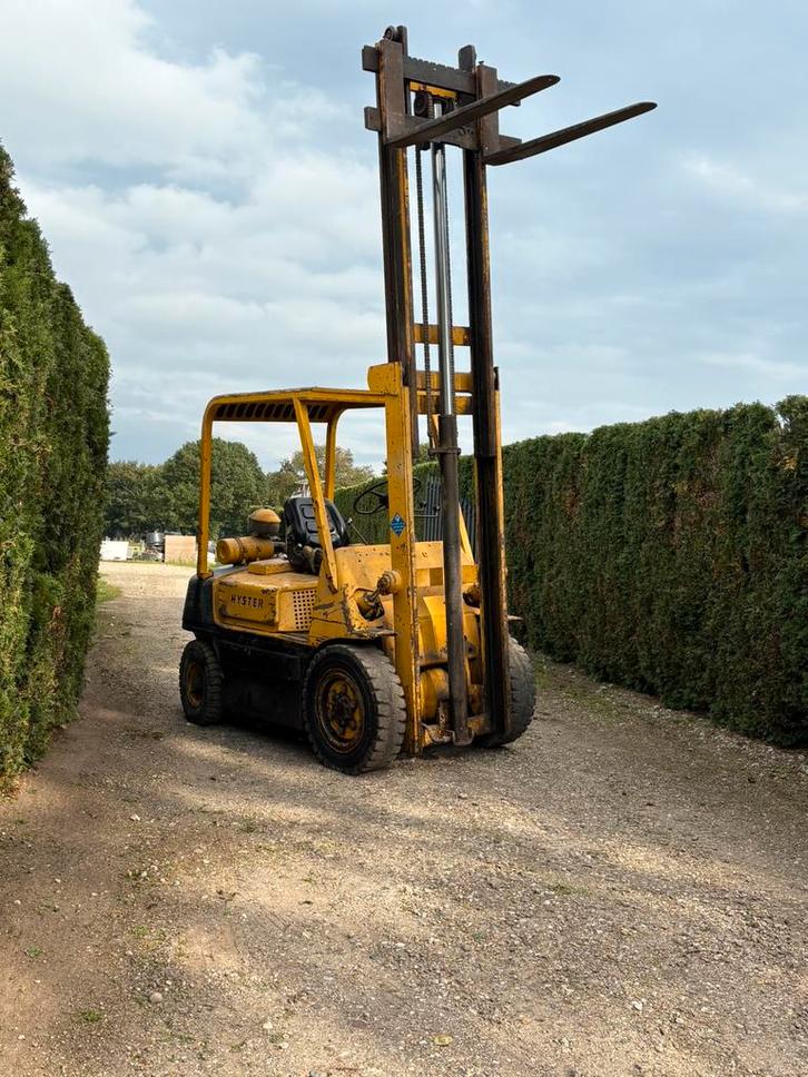 Hyster H50H heftruck 4 cilinder perkins diesel, Doe-het-zelf en Verbouw, Gereedschap | Overige machines, Gebruikt, Ophalen