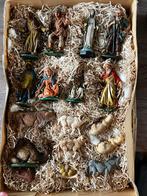 Marolin kerstgroep figuren kerststal, Antiek en Kunst, Antiek | Religie, Ophalen of Verzenden