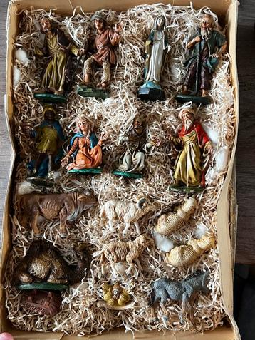 Marolin kerstgroep figuren kerststal beschikbaar voor biedingen