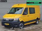 MAN TGE 5.180 Automaat Dubbel Cabine Dubbellucht Werkplaatsi, Auto's, Bestelauto's, Automaat, Stof, Gebruikt, Euro 6