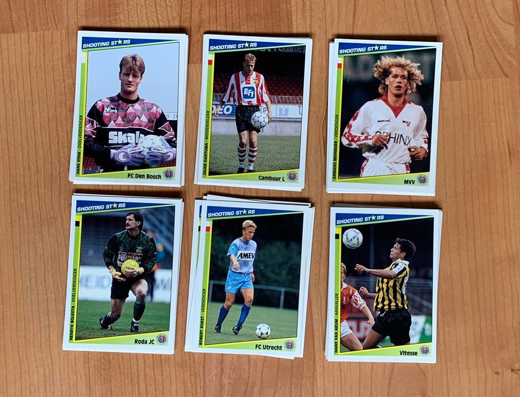 Shooting Stars diverse plaatjes, Verzamelen, Sportartikelen en Voetbal, Ophalen of Verzenden, Zo goed als nieuw, Overige binnenlandse clubs