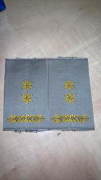 Set rangen desert luitenant kolonel gvt, Verzamelen, Verzenden, Landmacht, Nederland, Embleem of Badge