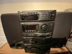 JVC CA S50RBK stereo set met speakers, Audio, Tv en Foto, Stereo-sets, Ophalen of Verzenden, Gebruikt, Speakers, JVC