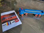 Lego 334 vintage truck blauw with flatbed compleet oud set., Ophalen of Verzenden, Gebruikt, Complete set, Lego