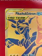 Pikachu & Zekrom Reshiram & Charizard Promo NM/M, Ophalen, Zo goed als nieuw, Losse kaart, Foil