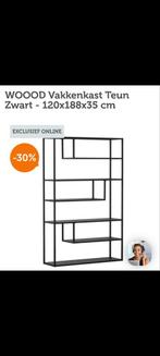 woood vakkenkast Teun XL, Huis en Inrichting, Kasten | Boekenkasten, Ophalen, Gebruikt, 25 tot 50 cm, Minder dan 100 cm