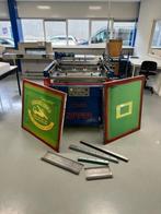 CMS ZIPPER Zeefdruk Machine met Extra's Zeefdrukraam Rakels, Ophalen
