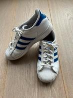 wit/blauw leren Superstar ADIDAS sneakers maat 32, Jongen of Meisje, Gebruikt, Ophalen of Verzenden, ADIDAS