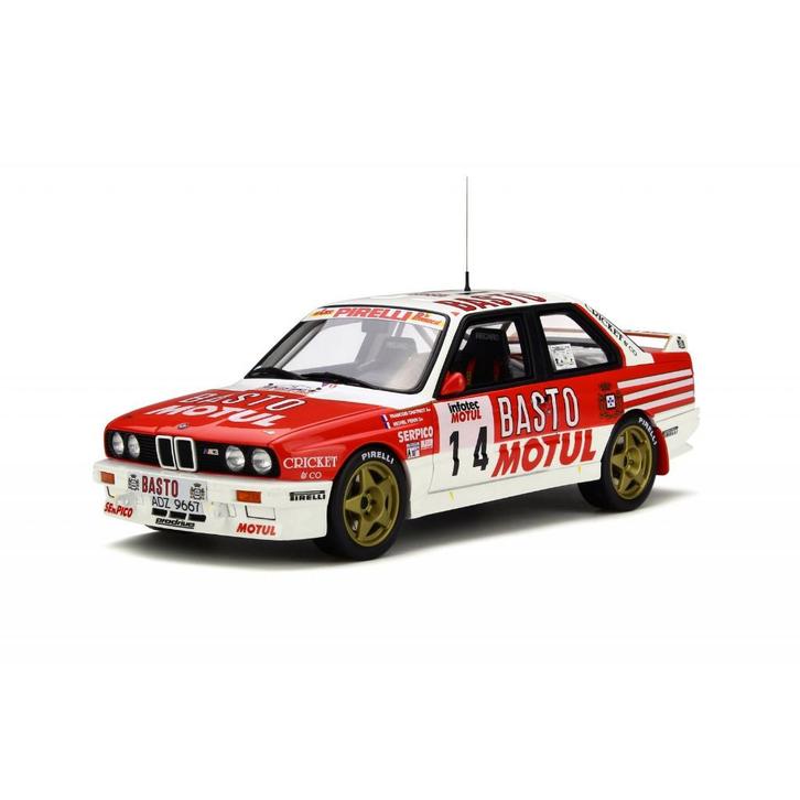 BMW M3 E30 Tour de Corse 1989 1:18 Otto Models OT669, Hobby en Vrije tijd, Modelauto's | 1:18, Nieuw, Auto, OttOMobile, Ophalen of Verzenden