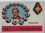 Voetbalplaatjes  Telstar    Jan Rab   Monty Gum Album, Verzamelen, Ophalen of Verzenden, Gebruikt, Overige binnenlandse clubs