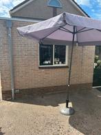 Parasol met voet, Ophalen of Verzenden, Gebruikt