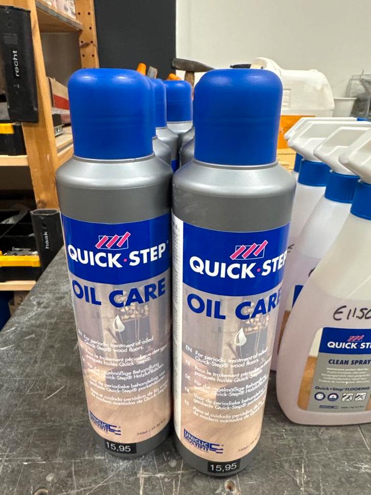 Quick-Step Oil Care - Onderhoud voor Houten Vloeren, Doe-het-zelf en Verbouw, Verf, Beits en Lak, Nieuw, Beits, Minder dan 5 liter