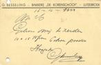 Bakkerij De Korenschoof, Lutjebroek - 04.1942 - briefkaart, Ophalen of Verzenden, Briefkaart