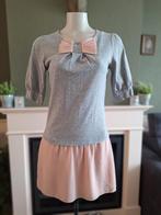 Ted Baker 2 in 1 look trui 1 S 36 grijs oranje Gratis Verz !, Kleding | Dames, Verzenden, Zo goed als nieuw, Maat 36 (S), Ted Baker