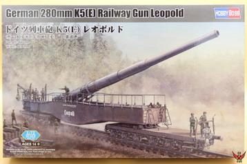 ROWASP | HobbyBoss 1/72 German Railway Gun Leopold 280 mm beschikbaar voor biedingen