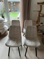 Eetkamerstoelen 4 stuks, Huis en Inrichting, Ophalen, Gebruikt, Overige kleuren, Vier