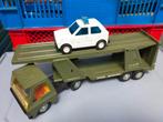 Gozan Spain Autotransporter met Buddy L Golf, Hobby en Vrije tijd, Modelauto's | 1:43, Ophalen of Verzenden, Gebruikt, Bus of Vrachtwagen