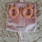 NIEUW Paulie Pocket statement clipoorbellen, Verzenden, Nieuw, Roze, Overige materialen