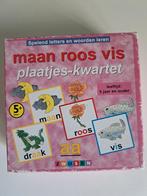 Maan Roos Vis Plaatjeskwartet - Zwijsen, Hobby en Vrije tijd, Gezelschapsspellen | Bordspellen, Een of twee spelers, Ophalen, Gebruikt