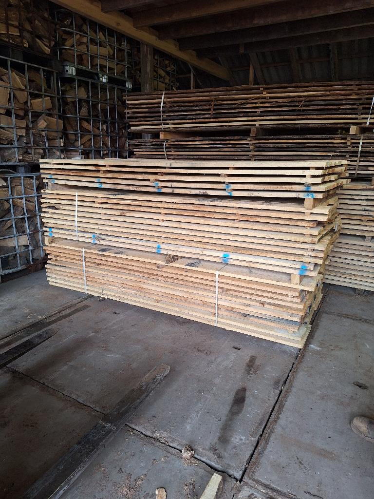 Eiken planken fijnbezaagd diverse afmetingen