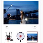 lichtset rotolight neo 2 - 3 st, compleet incl 2 barndoors, Audio, Tv en Foto, Fotografie | Fotostudio en Toebehoren, Ophalen