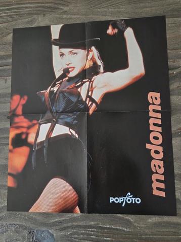 3 Posters van vroeger: Madonna - o.a. Popfoto beschikbaar voor biedingen