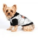 Zilveren hondenjas Doggydolly maat S of XXS, Ophalen of Verzenden, Nieuw, Hondenjas