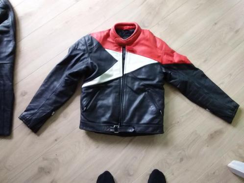 TOP  kwaliteit leren motorpak combinatie maat M, Motoren, Kleding | Motorkleding, Combipak, Tweedehands, Ophalen of Verzenden