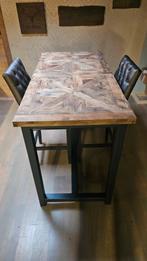 Stoere landelijke bartafel RM Chassigny kasteelvloer stijl, Huis en Inrichting, Barren, Ophalen, Nieuw