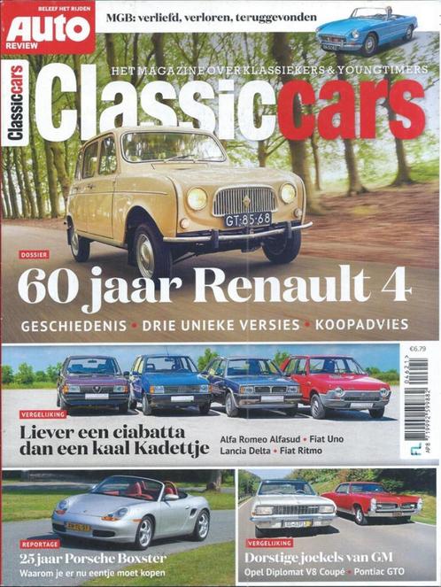 Autoreview CC 46 2021 : Renault 4 - Porsche Boxster - MG MGB, Boeken, Auto's | Folders en Tijdschriften, Gelezen, Algemeen, Ophalen of Verzenden
