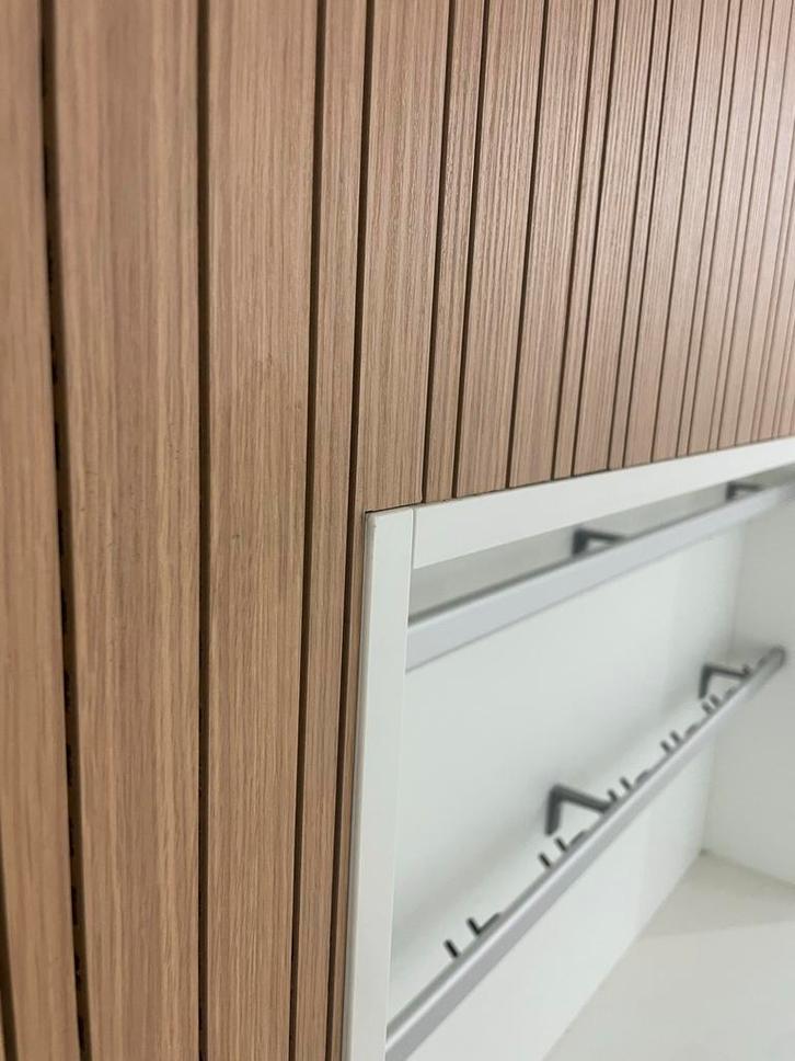 Topakustik Classic RL3M Solo Type B Lamellen - 2780x128mm, Doe-het-zelf en Verbouw, Platen en Panelen, Nieuw, Hout, Minder dan 20 mm