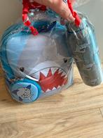 Hema schooltas rugtas en drinkfles haai, Sieraden, Tassen en Uiterlijk, Tassen | Schooltassen, Ophalen of Verzenden, Zo goed als nieuw