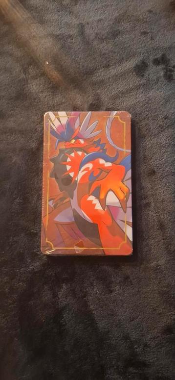 Pokémon Scarlet Steelbook - Nieuw! beschikbaar voor biedingen