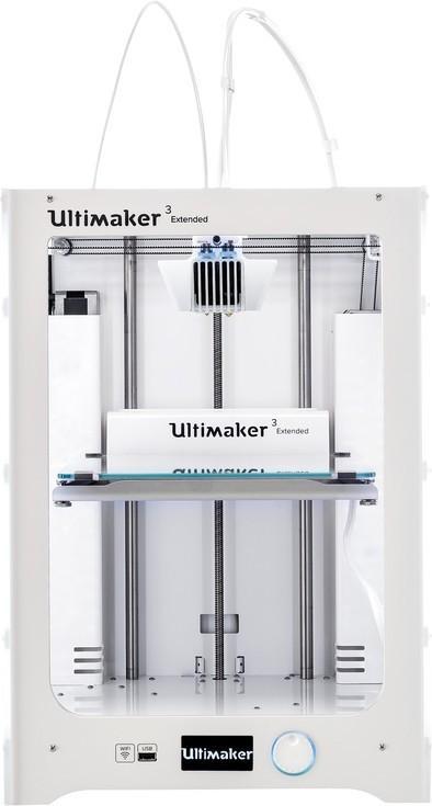 Ultimaker 3 extended met accessoires, Computers en Software, 3D Printers, Gebruikt, Ophalen